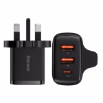 Baseus 30W 2U+C Compact Fast Charger Adapter