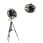 JISULIFE FA17 Outdoor LED Ceiling Fan With Stand