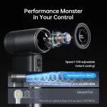 JISULIFE Handheld Fan Ultra2 – Powerful Portable Cooling Fan - Image 2
