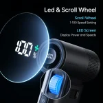 JISULIFE Handheld Fan Ultra2 – Powerful Portable Cooling Fan - Image 4