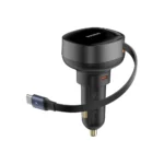 Baseus Enjoyment Pro Retractable Car Charger 60W - Image 2