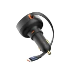 Baseus Enjoyment Pro Retractable Car Charger 60W - Image 3