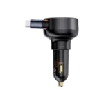 Baseus Enjoyment Pro Retractable Car Charger 60W - Image 5