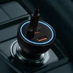 Baseus 160W Car Charger Qualcomm Quick Charge 2C+U With 100w Type-C Cable - Image 5